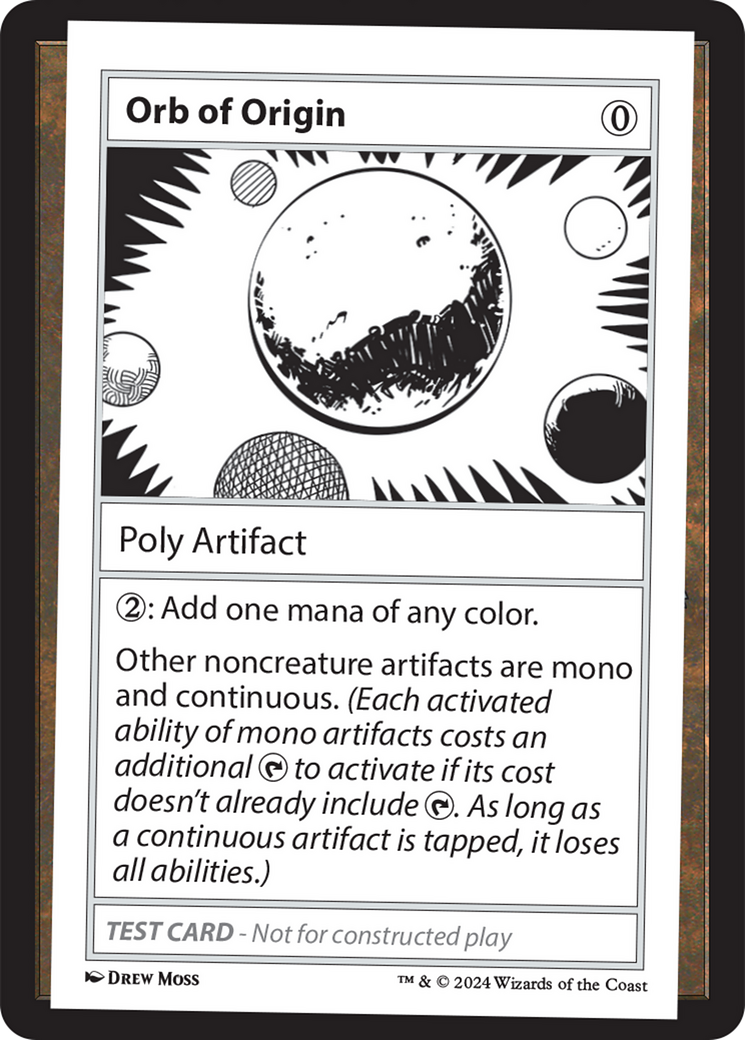 Orb of Origin [Mystery Booster 2 Playtest Cards] | Eastridge Sports Cards & Games