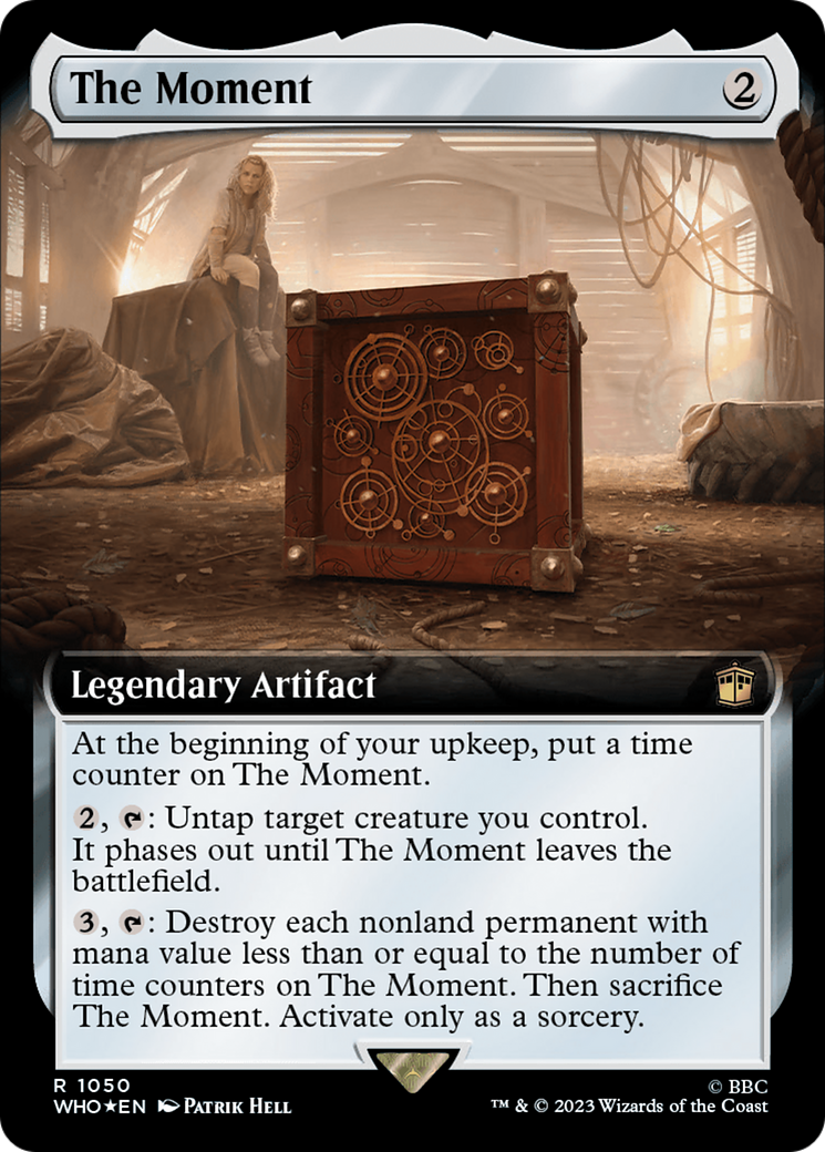 The Moment (Extended Art) (Surge Foil) [Doctor Who] | Eastridge Sports Cards & Games
