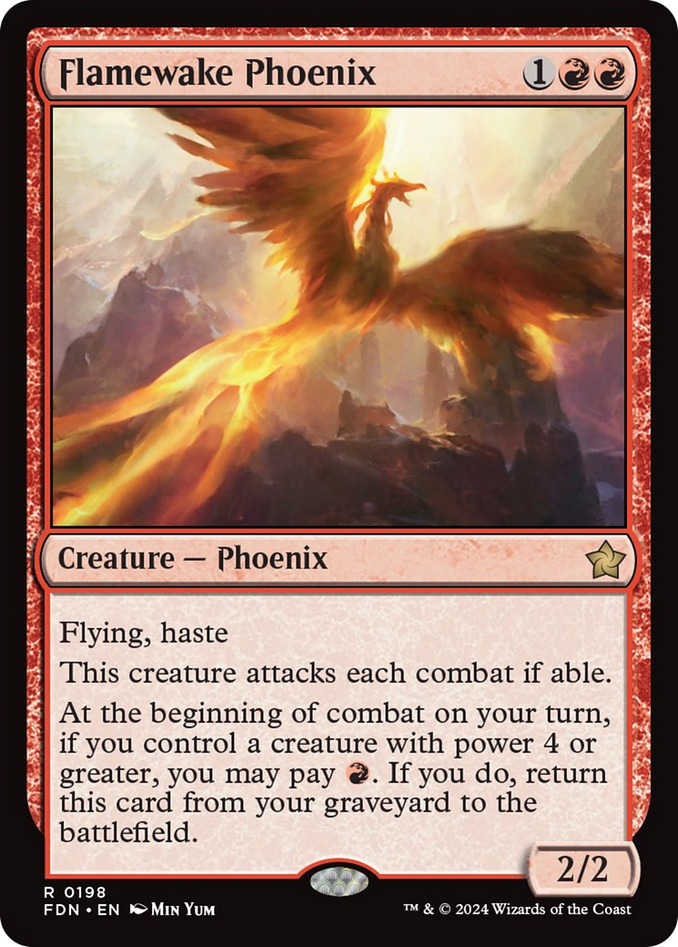 Flamewake Phoenix [Foundations] | Eastridge Sports Cards & Games