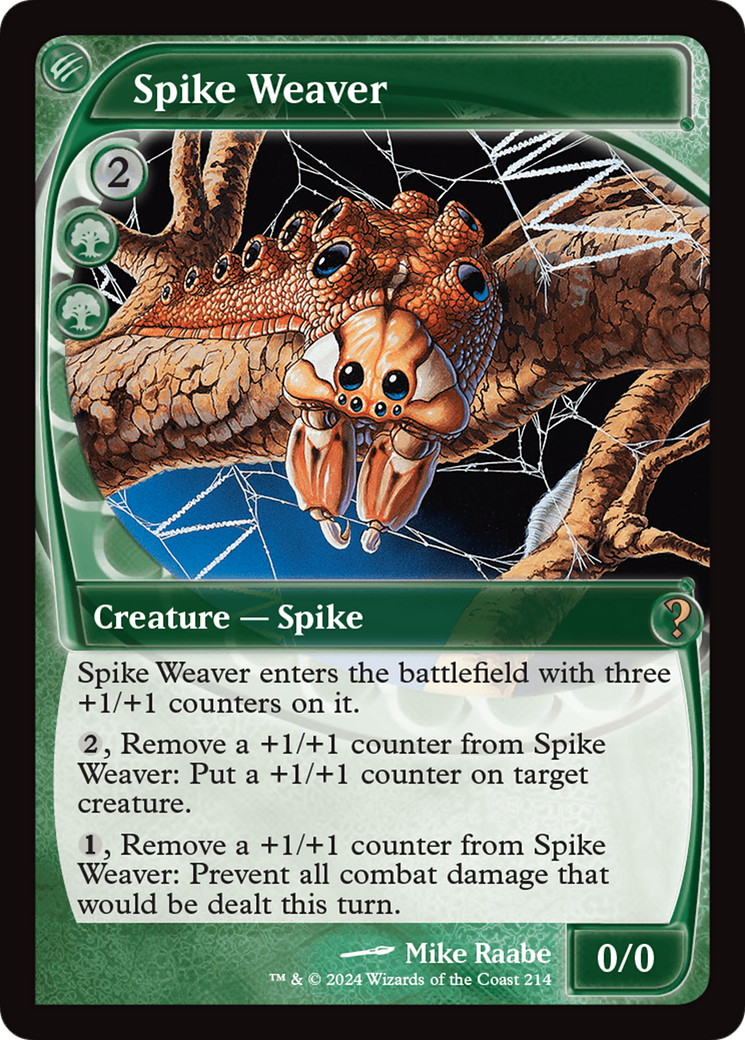 Spike Weaver (Future Sight) [Mystery Booster 2] | Eastridge Sports Cards & Games