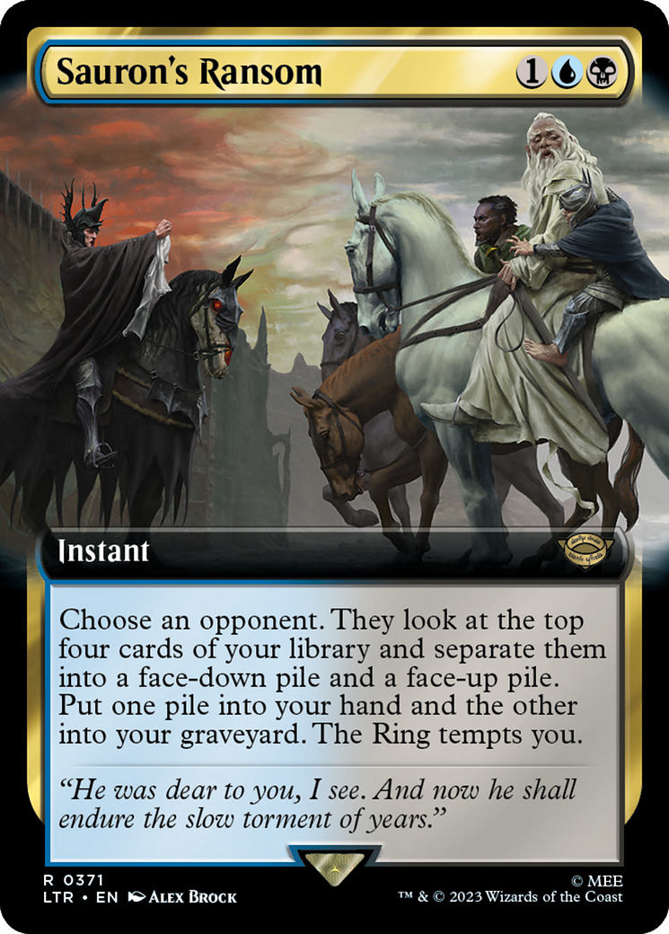 Sauron's Ransom (Extended Art) [The Lord of the Rings: Tales of Middle-Earth] | Eastridge Sports Cards & Games