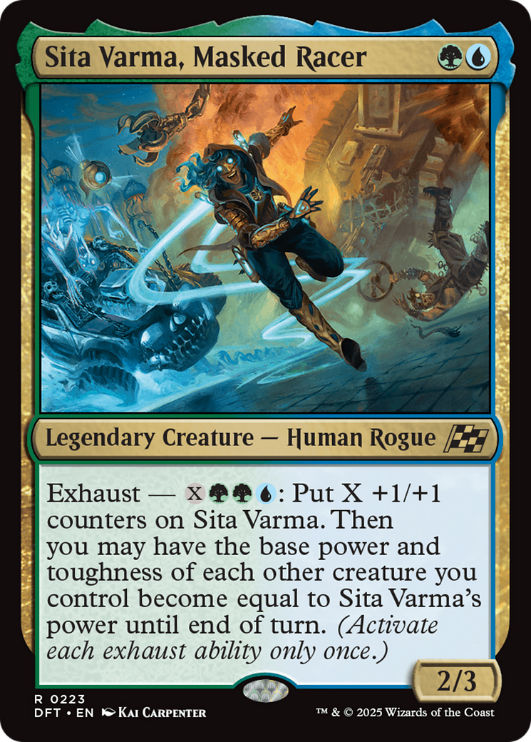 Sita Varma, Masked Racer [Aetherdrift] | Eastridge Sports Cards & Games