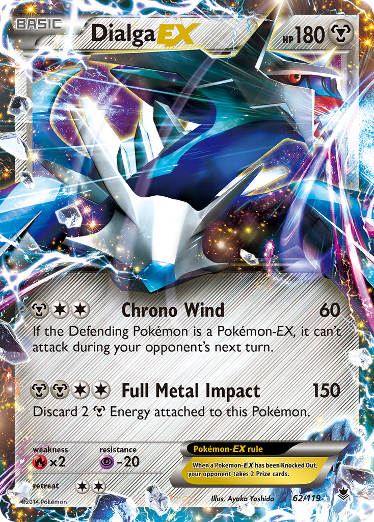 Dialga EX (62/119) [XY: Phantom Forces] | Eastridge Sports Cards & Games