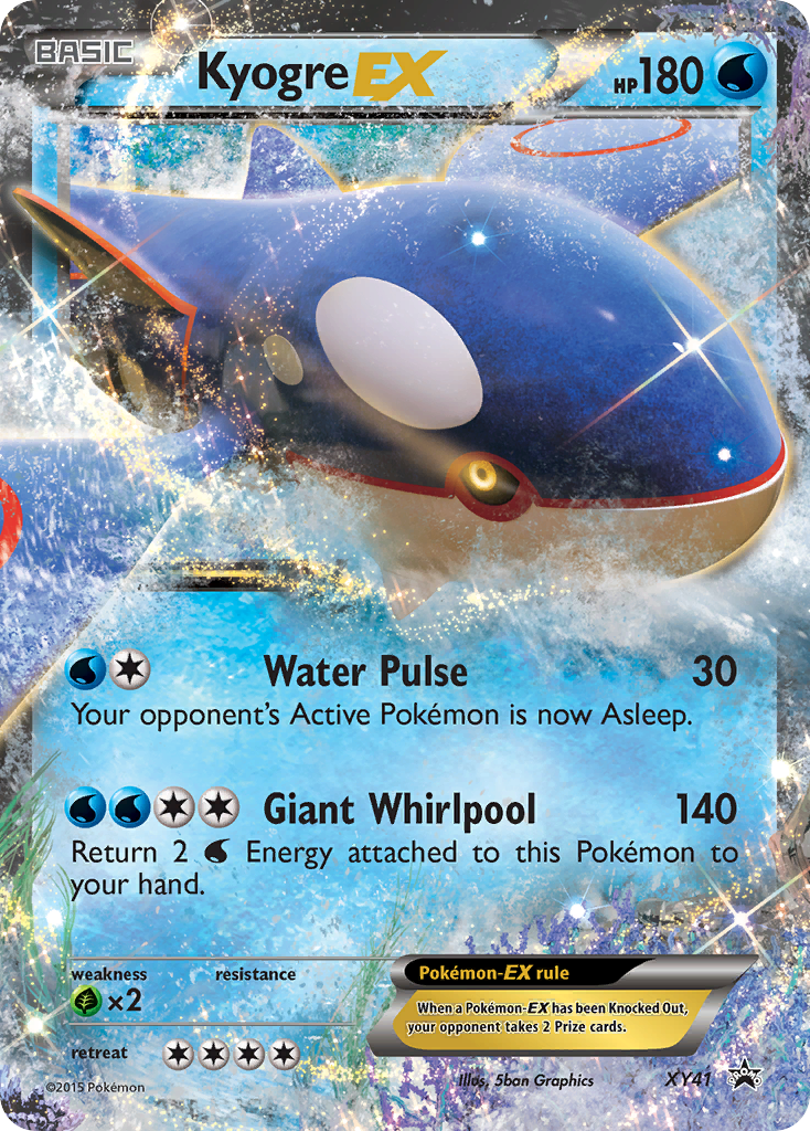 Kyogre EX (XY41) [XY: Black Star Promos] | Eastridge Sports Cards & Games