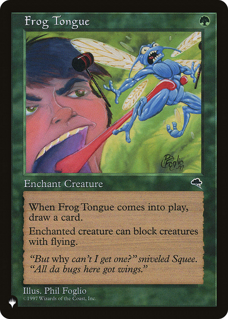 Frog Tongue [The List] | Eastridge Sports Cards & Games