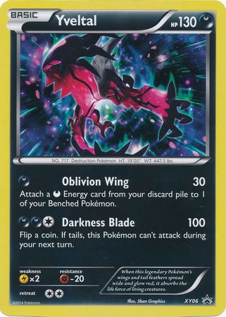 Yveltal (XY06) (Jumbo Card) [XY: Black Star Promos] | Eastridge Sports Cards & Games