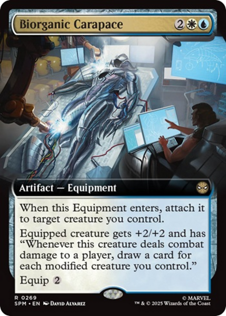 Biorganic Carapace (Extended Art) [Marvel's Spider-Man] | Eastridge Sports Cards & Games