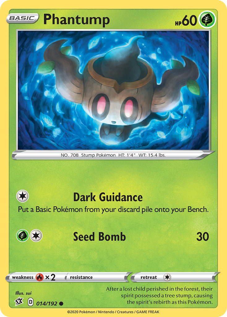 Phantump (014/192) [Sword & Shield: Rebel Clash] | Eastridge Sports Cards & Games