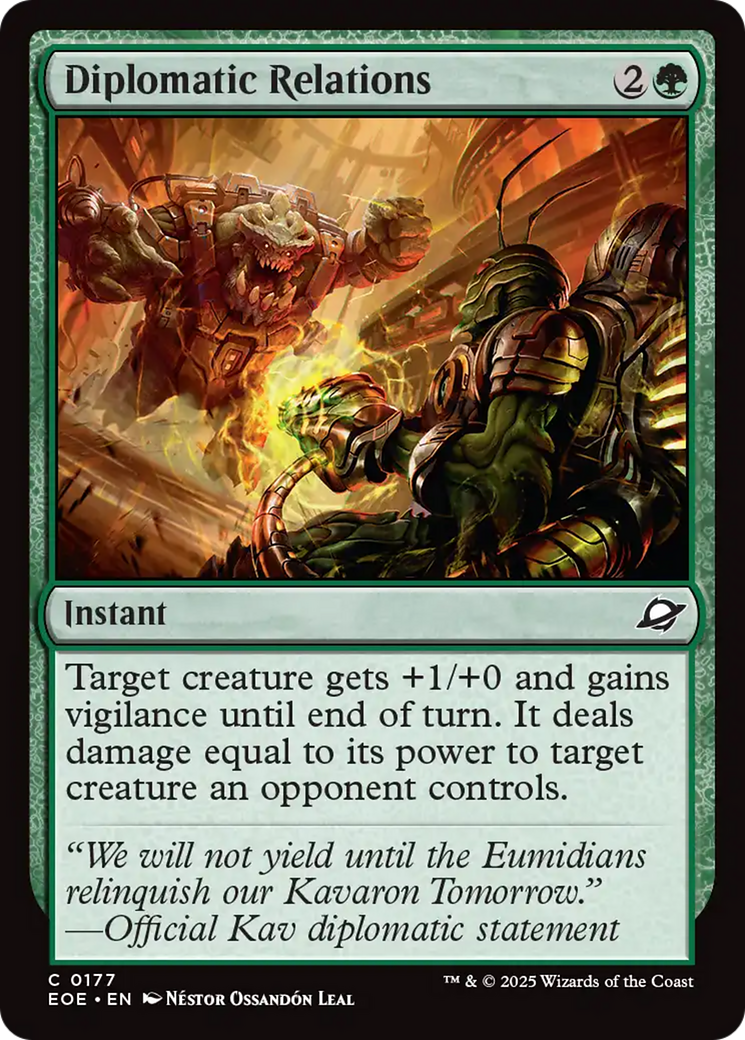 Diplomatic Relations [Edge of Eternities] | Eastridge Sports Cards & Games