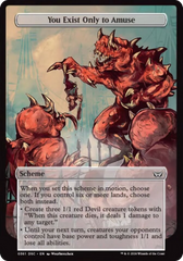 You Exist Only to Amuse (Full Art) [Duskmourn: Archenemy] | Eastridge Sports Cards & Games