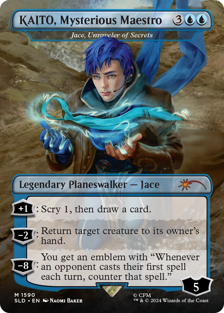 KAITO, Mysterious Maestro - Jace, Unraveler of Secrets [Secret Lair Drop Series] | Eastridge Sports Cards & Games