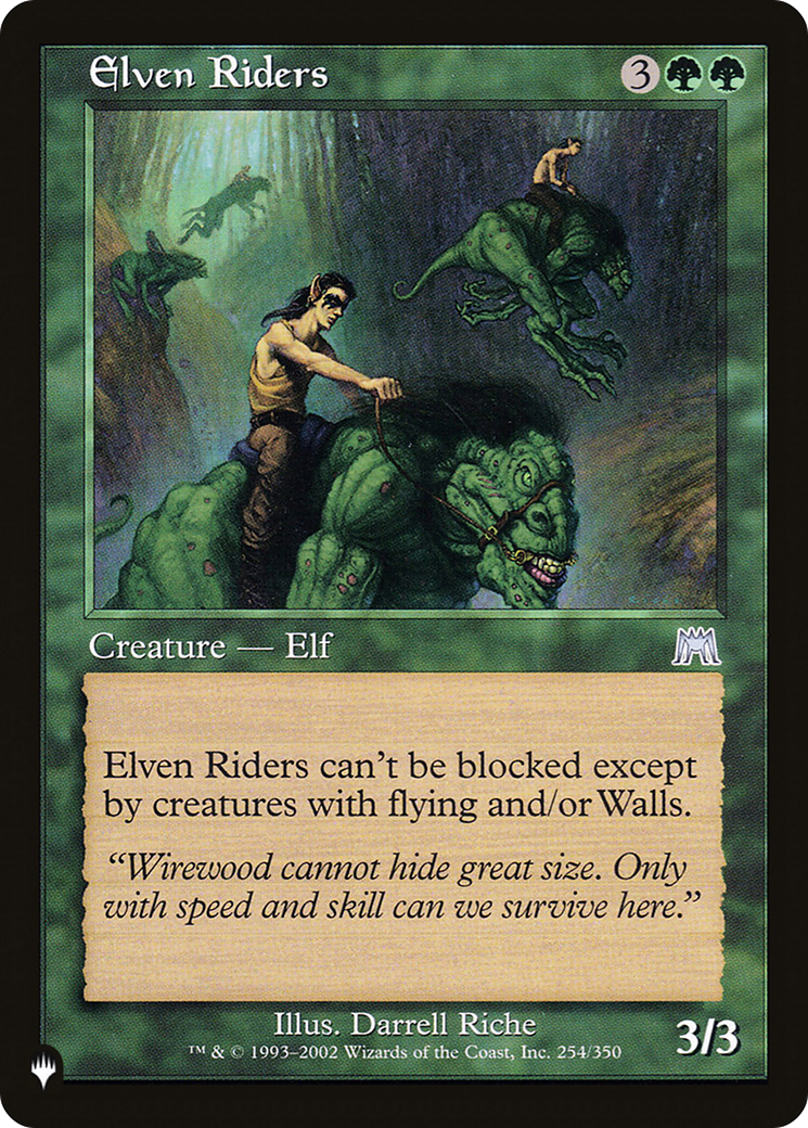 Elven Riders [The List Reprints] | Eastridge Sports Cards & Games