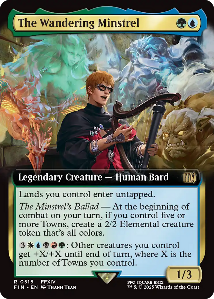 The Wandering Minstrel (Extended Art) [FINAL FANTASY] | Eastridge Sports Cards & Games