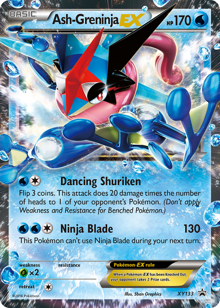 Ash-Greninja EX (XY133) [XY: Black Star Promos] | Eastridge Sports Cards & Games