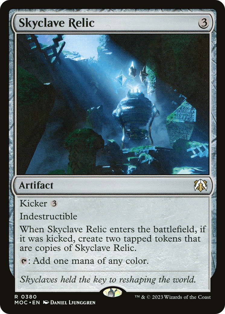 Skyclave Relic [March of the Machine Commander] | Eastridge Sports Cards & Games