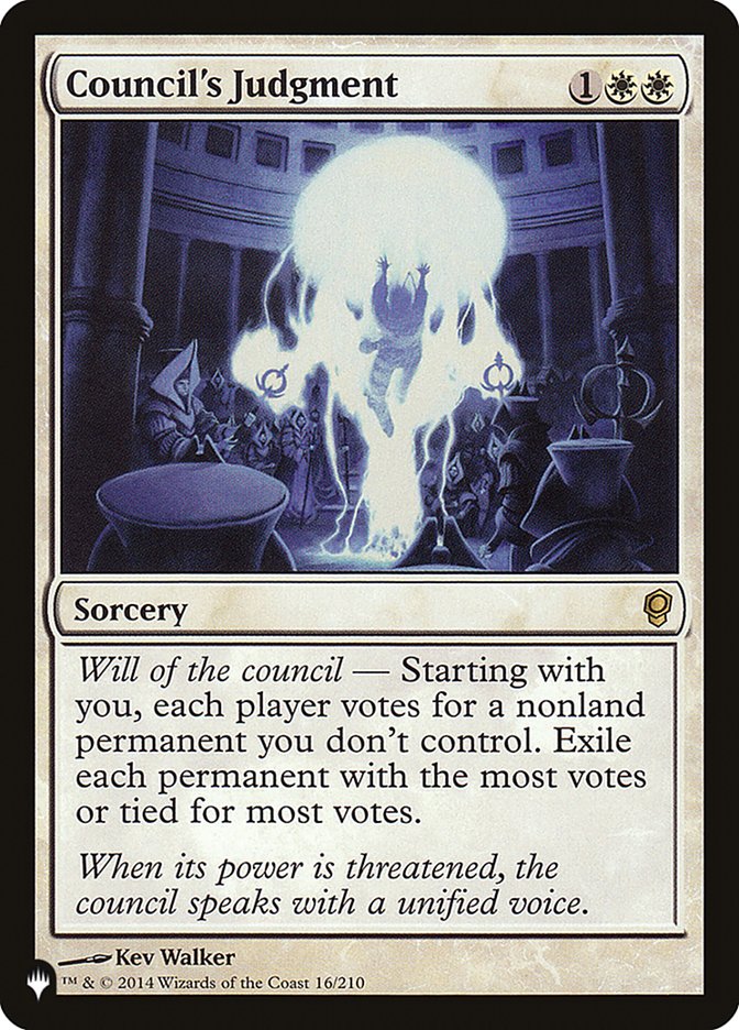 Council's Judgment [The List] | Eastridge Sports Cards & Games