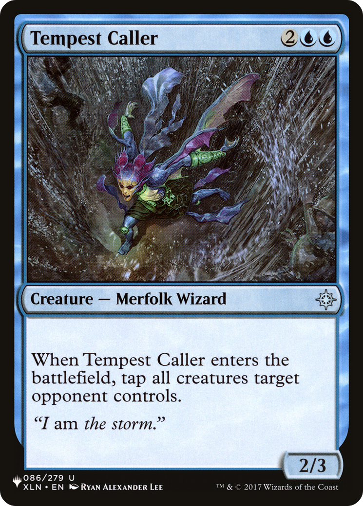 Tempest Caller [The List] | Eastridge Sports Cards & Games