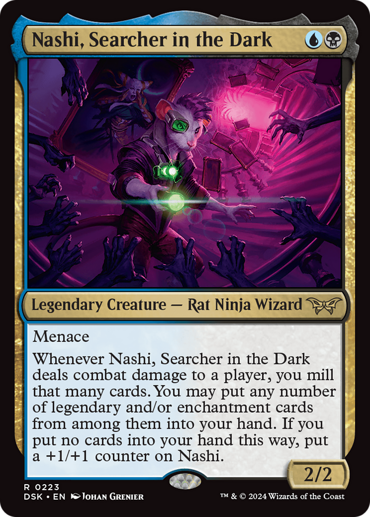 Nashi, Searcher in the Dark [Duskmourn: House of Horror] | Eastridge Sports Cards & Games