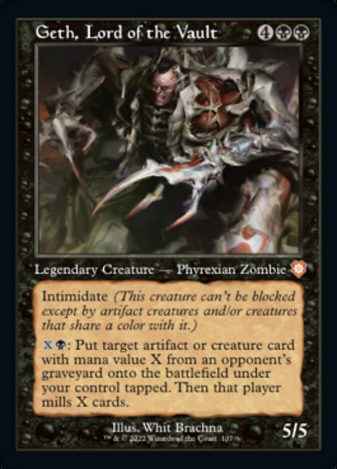 Geth, Lord of the Vault (Retro) [The Brothers' War Commander] | Eastridge Sports Cards & Games
