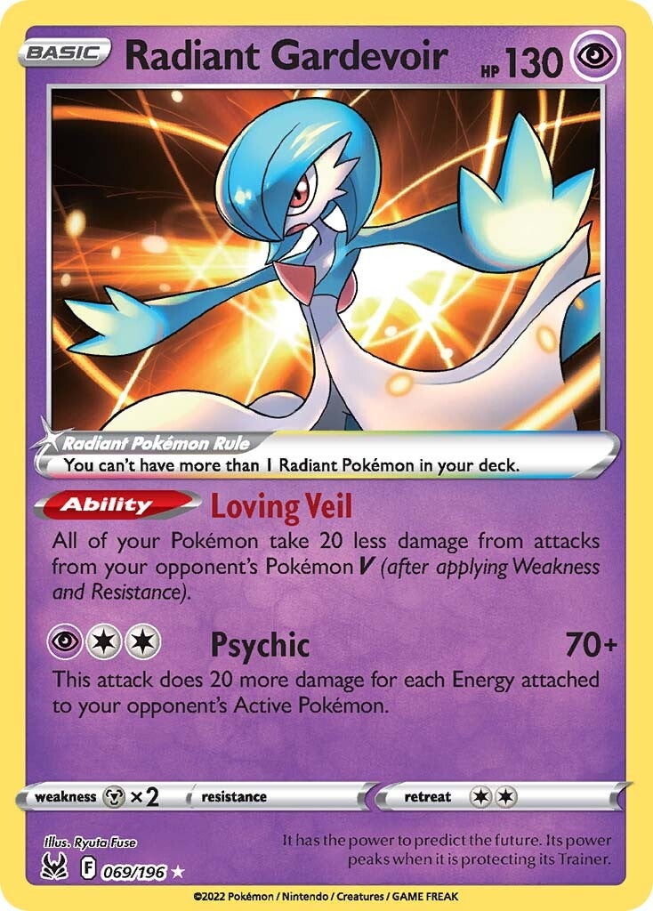 Radiant Gardevoir (069/196) [Sword & Shield: Lost Origin] | Eastridge Sports Cards & Games