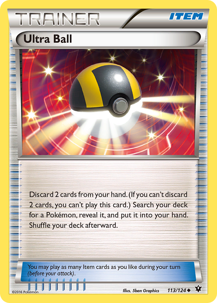 Ultra Ball (113/124) [XY: Fates Collide] | Eastridge Sports Cards & Games