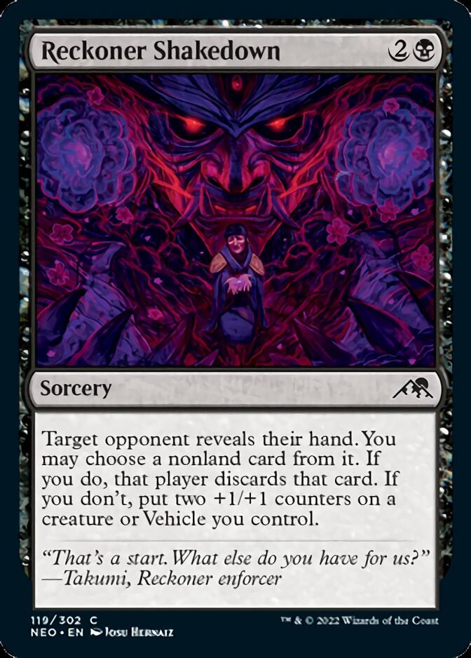 Reckoner Shakedown [Kamigawa: Neon Dynasty] | Eastridge Sports Cards & Games
