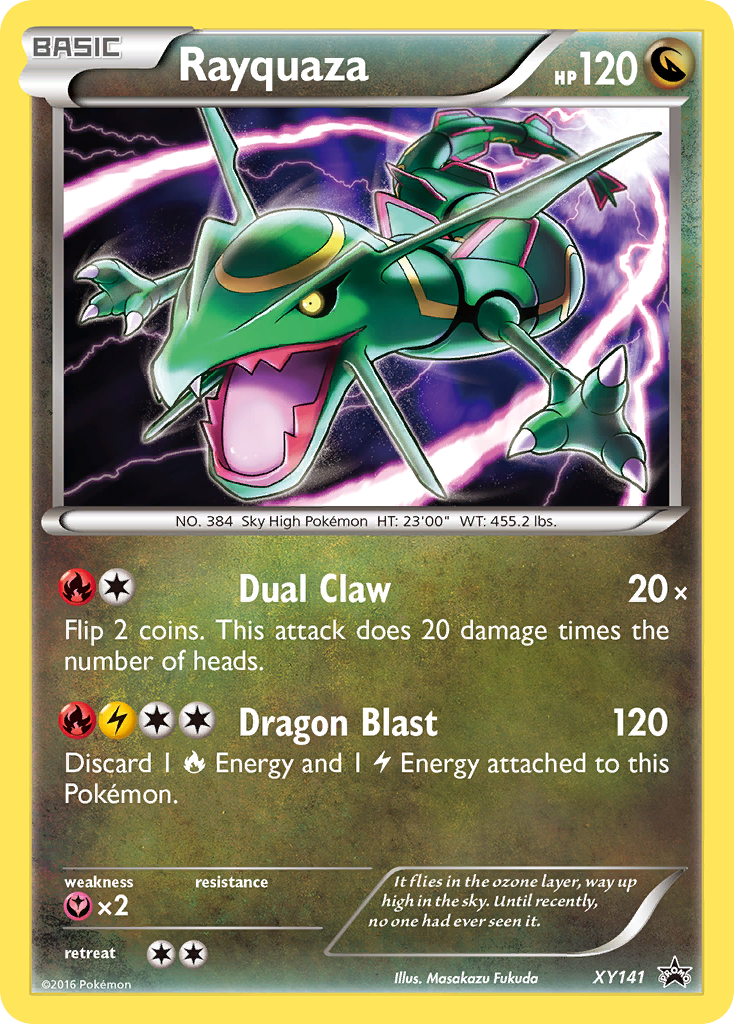 Rayquaza (XY141) [XY: Black Star Promos] | Eastridge Sports Cards & Games