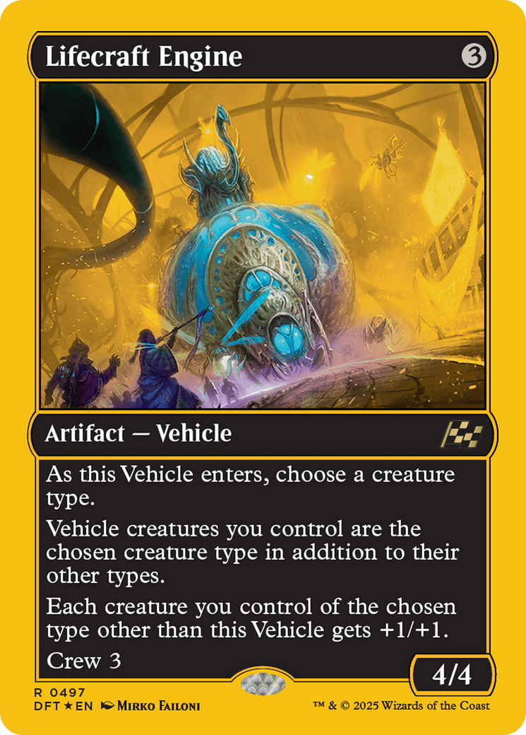 Lifecraft Engine (First-Place Foil) [Aetherdrift] | Eastridge Sports Cards & Games