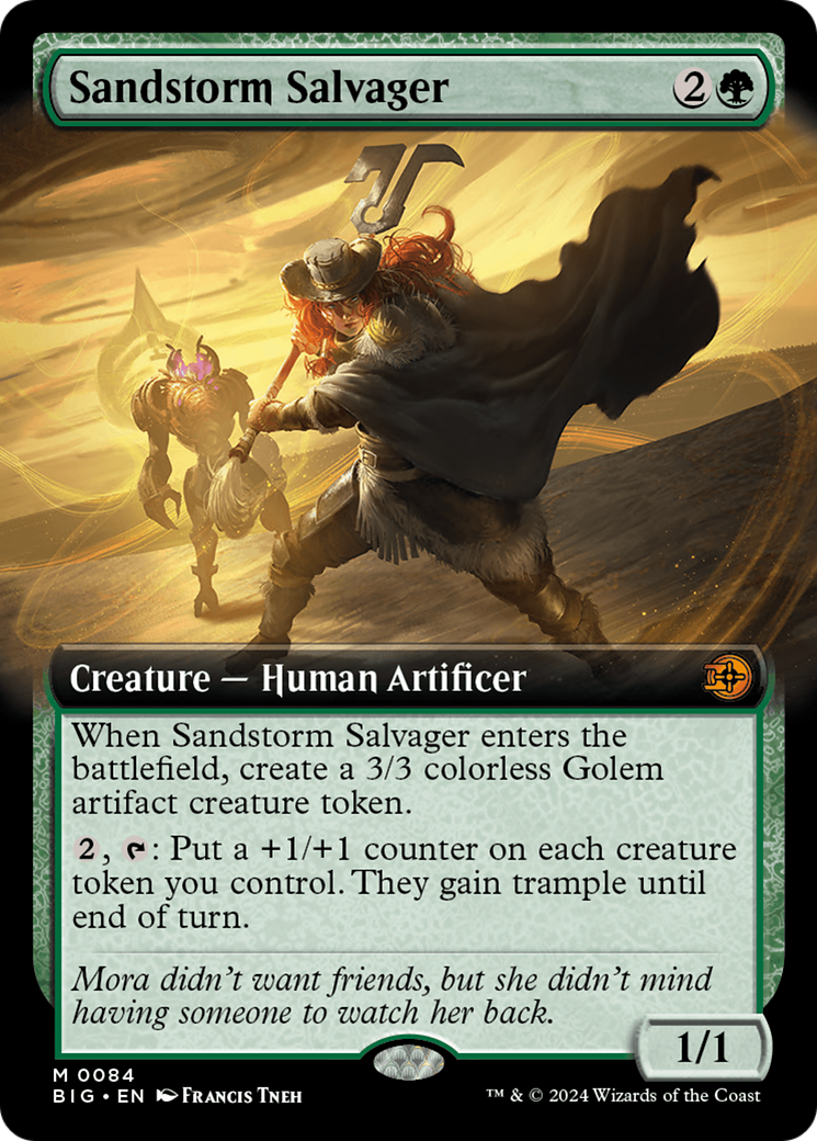 Sandstorm Salvager (Extended Art) [Outlaws of Thunder Junction: The Big Score] | Eastridge Sports Cards & Games