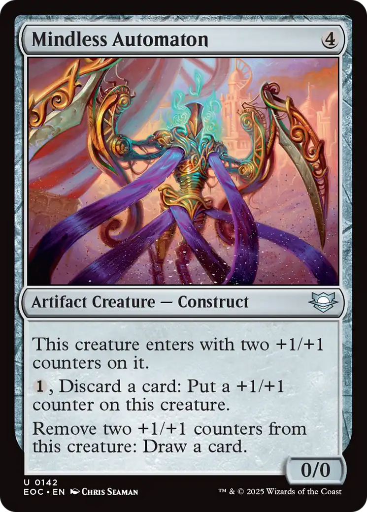 Mindless Automaton [Edge of Eternities Commander] | Eastridge Sports Cards & Games