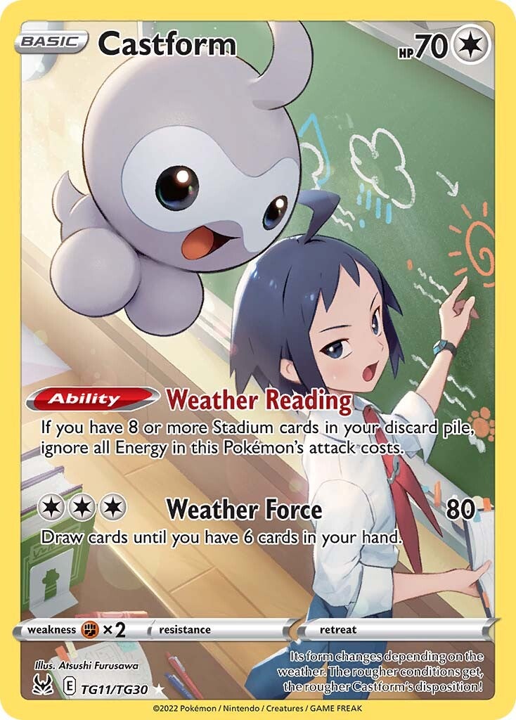 Castform (TG11/TG30) [Sword & Shield: Lost Origin] | Eastridge Sports Cards & Games