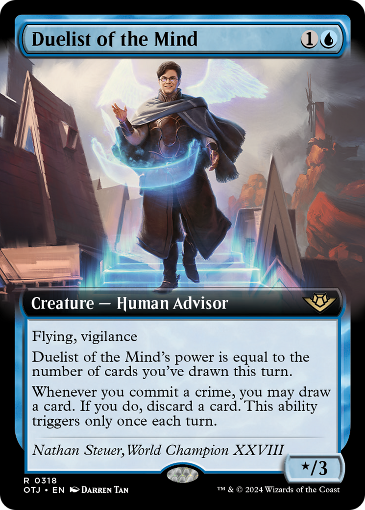 Duelist of the Mind (Extended Art) [Outlaws of Thunder Junction] | Eastridge Sports Cards & Games