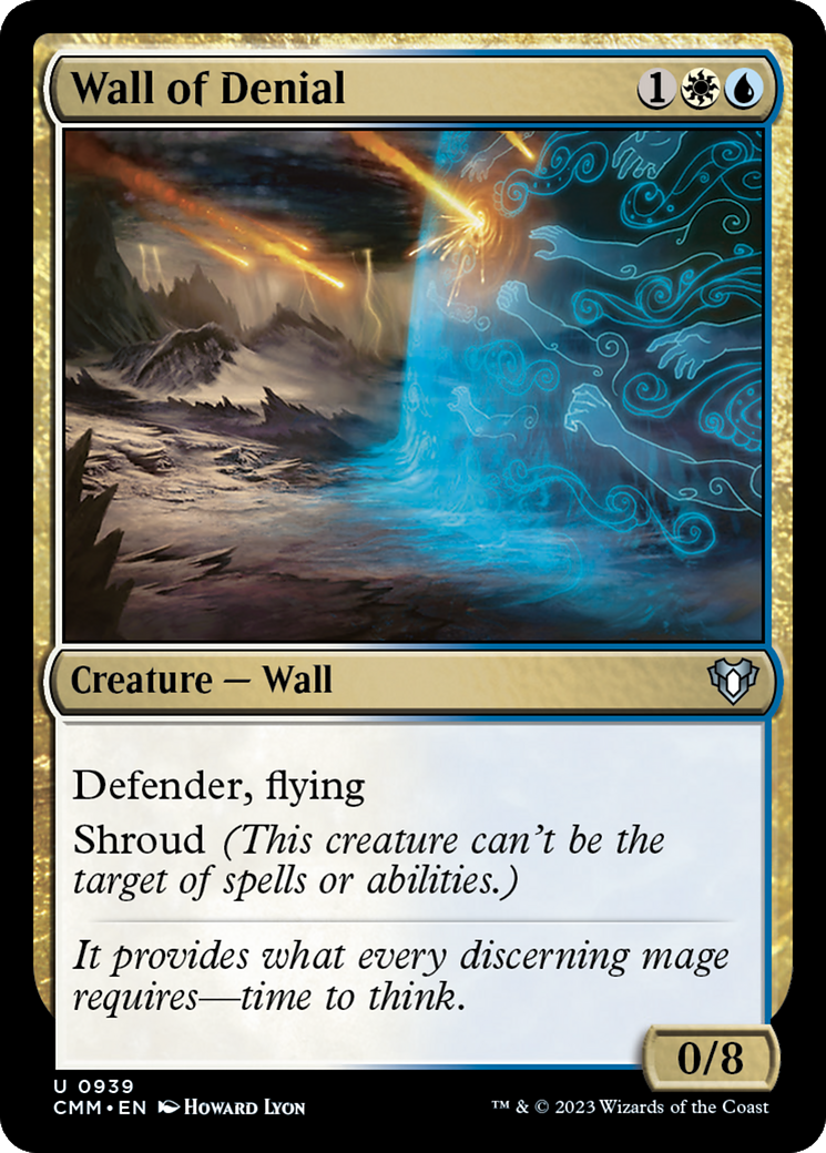 Wall of Denial [Commander Masters] | Eastridge Sports Cards & Games