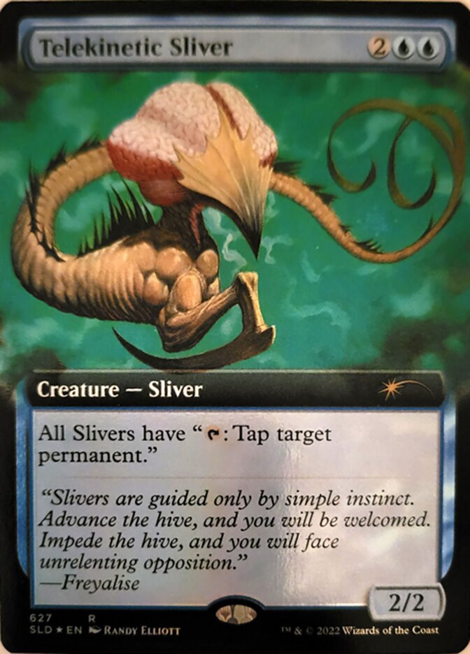 Telekinetic Sliver (Extended Art) [Secret Lair Drop Promos] | Eastridge Sports Cards & Games