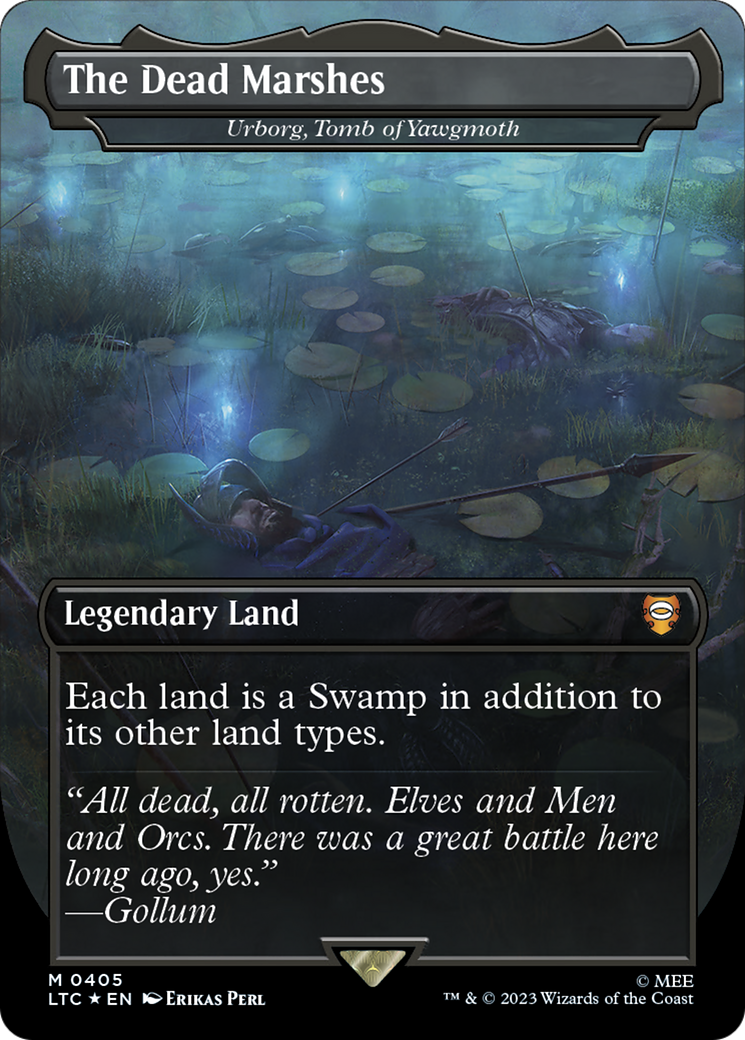 The Dead Marshes - Urborg, Tomb of Yawgmoth (Surge Foil Realms and Relics) [The Lord of the Rings: Tales of Middle-Earth Commander] | Eastridge Sports Cards & Games