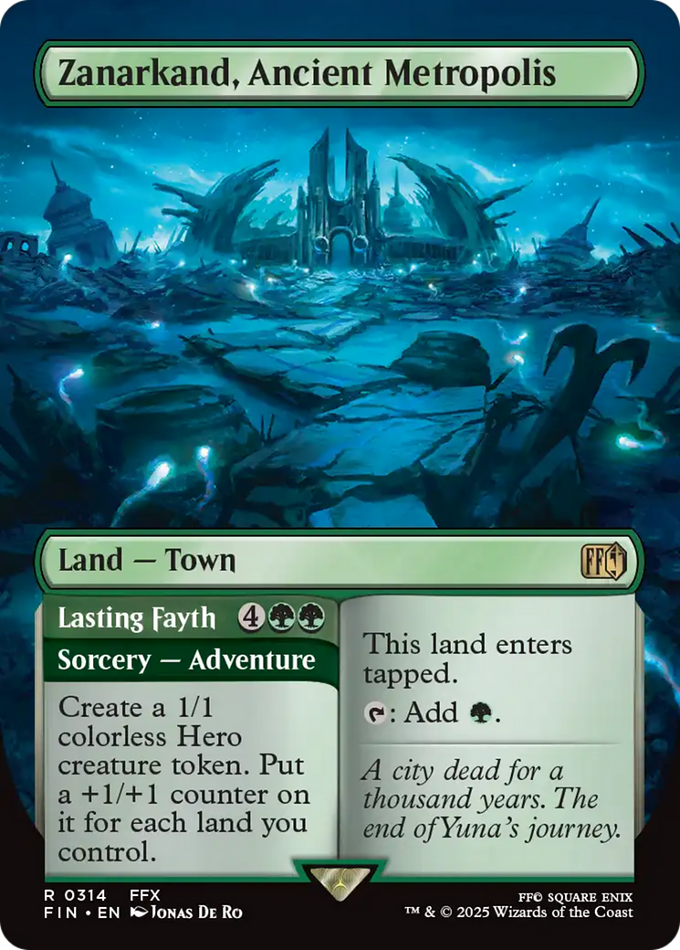 Zanarkand, Ancient Metropolis (Borderless) [FINAL FANTASY] | Eastridge Sports Cards & Games