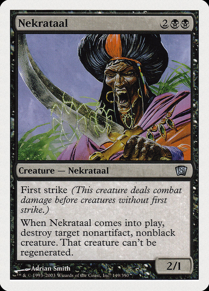 Nekrataal (8th Edition) [Oversize Cards] | Eastridge Sports Cards & Games