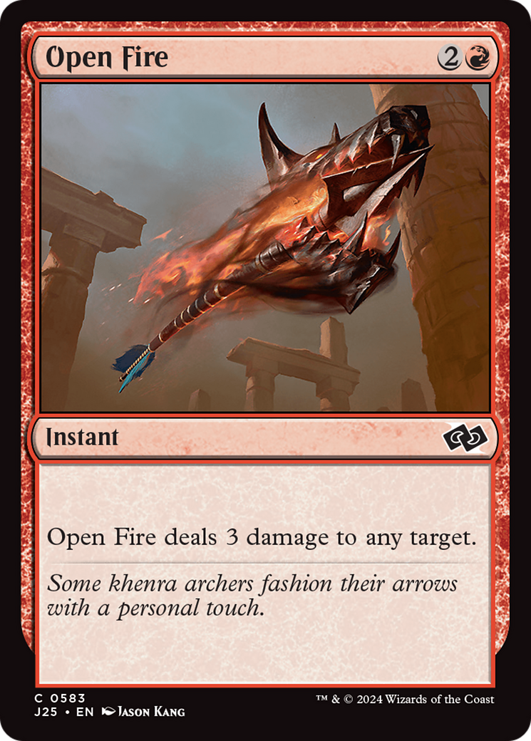 Open Fire [Foundations Jumpstart] | Eastridge Sports Cards & Games