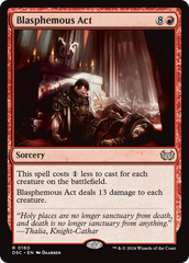 Blasphemous Act [Duskmourn: House of Horror Commander] | Eastridge Sports Cards & Games