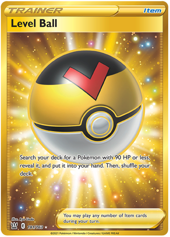 Level Ball (181/163) [Sword & Shield: Battle Styles] | Eastridge Sports Cards & Games