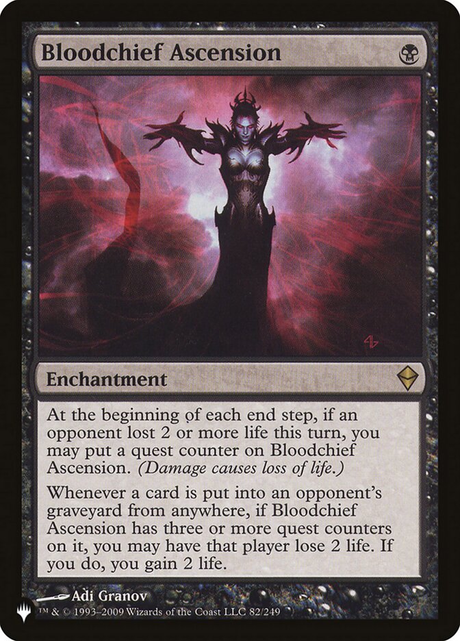 Bloodchief Ascension [The List] | Eastridge Sports Cards & Games