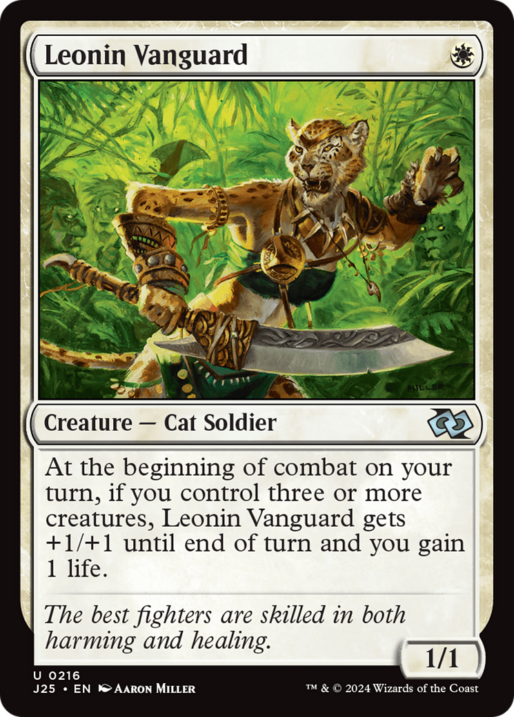 Leonin Vanguard [Foundations Jumpstart] | Eastridge Sports Cards & Games