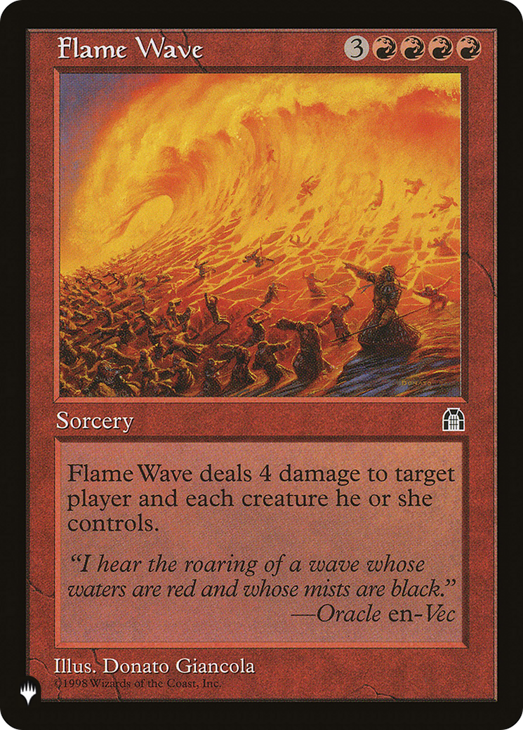 Flame Wave [The List] | Eastridge Sports Cards & Games
