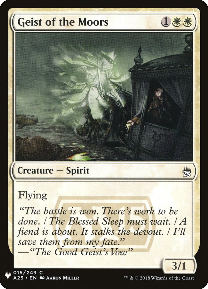 Geist of the Moors [Mystery Booster] | Eastridge Sports Cards & Games