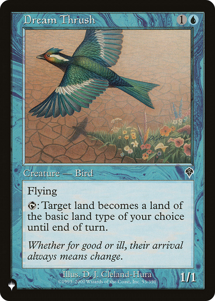 Dream Thrush [The List] | Eastridge Sports Cards & Games