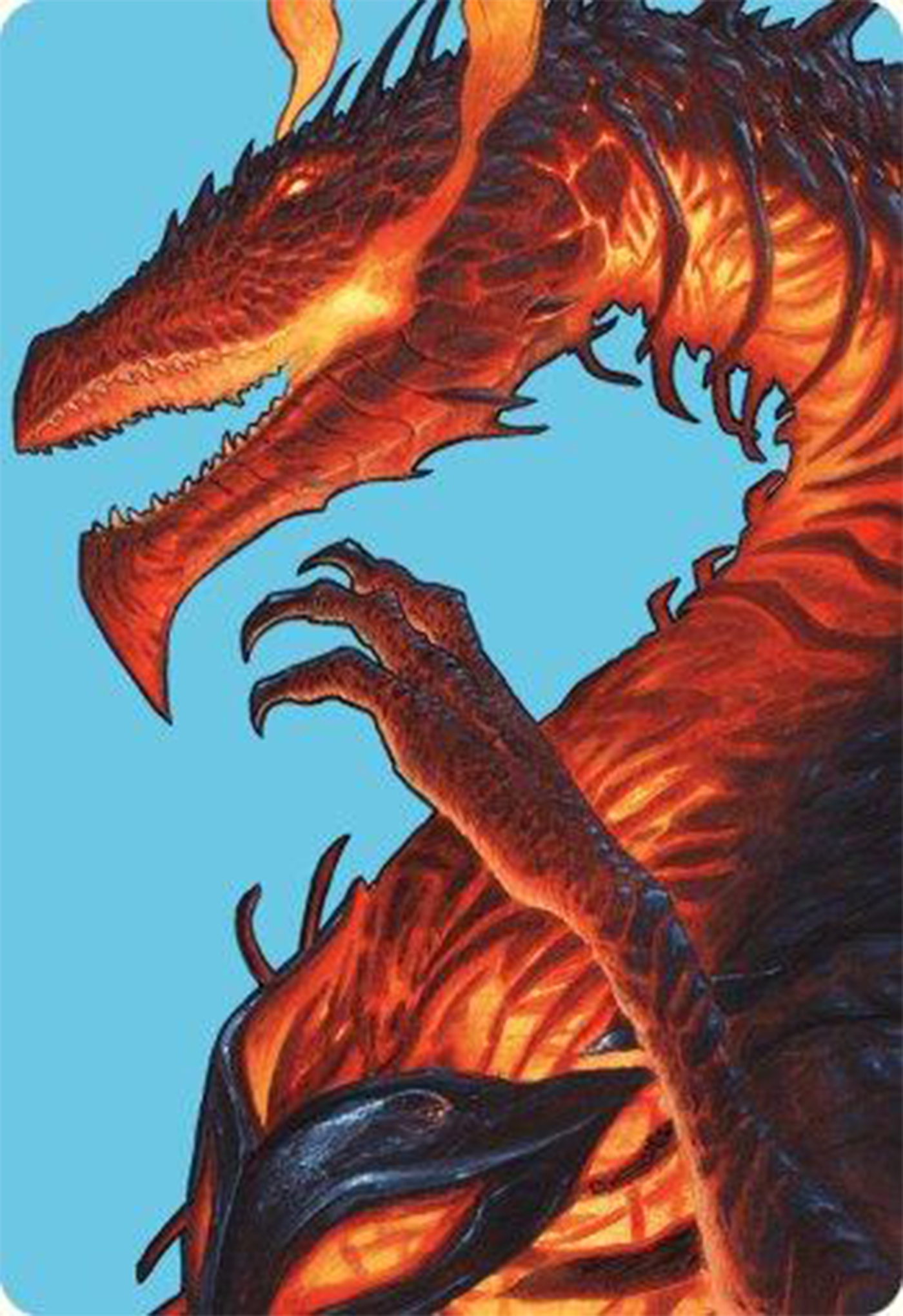 Herigast, Erupting Nullkite Art Card [Modern Horizons 3 Art Series] | Eastridge Sports Cards & Games