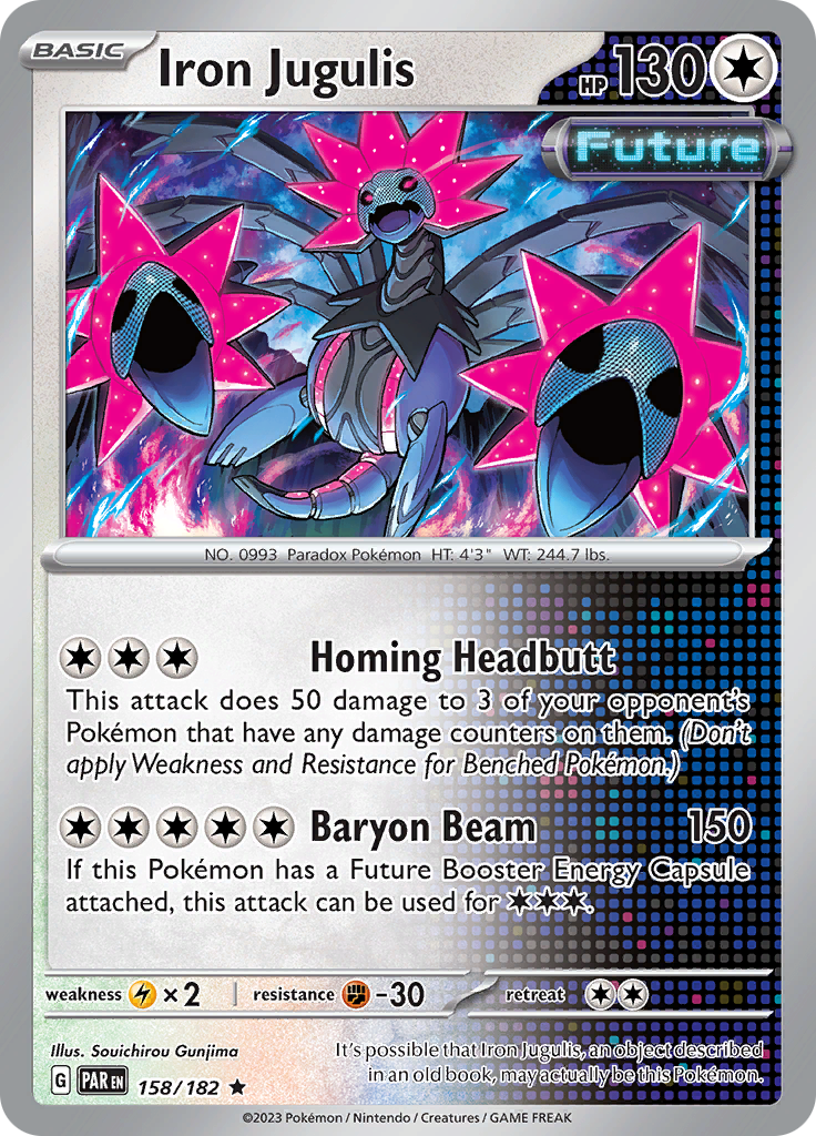 Iron Jugulis (158/182) [Scarlet & Violet: Paradox Rift] | Eastridge Sports Cards & Games