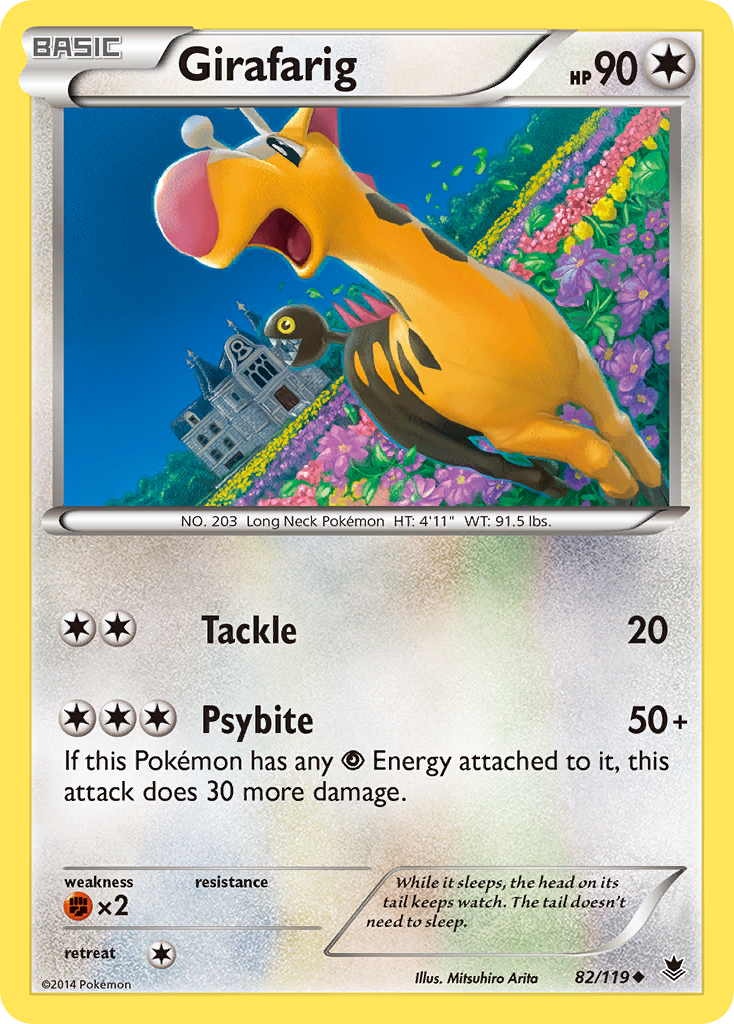 Girafarig (82/119) [XY: Phantom Forces] | Eastridge Sports Cards & Games