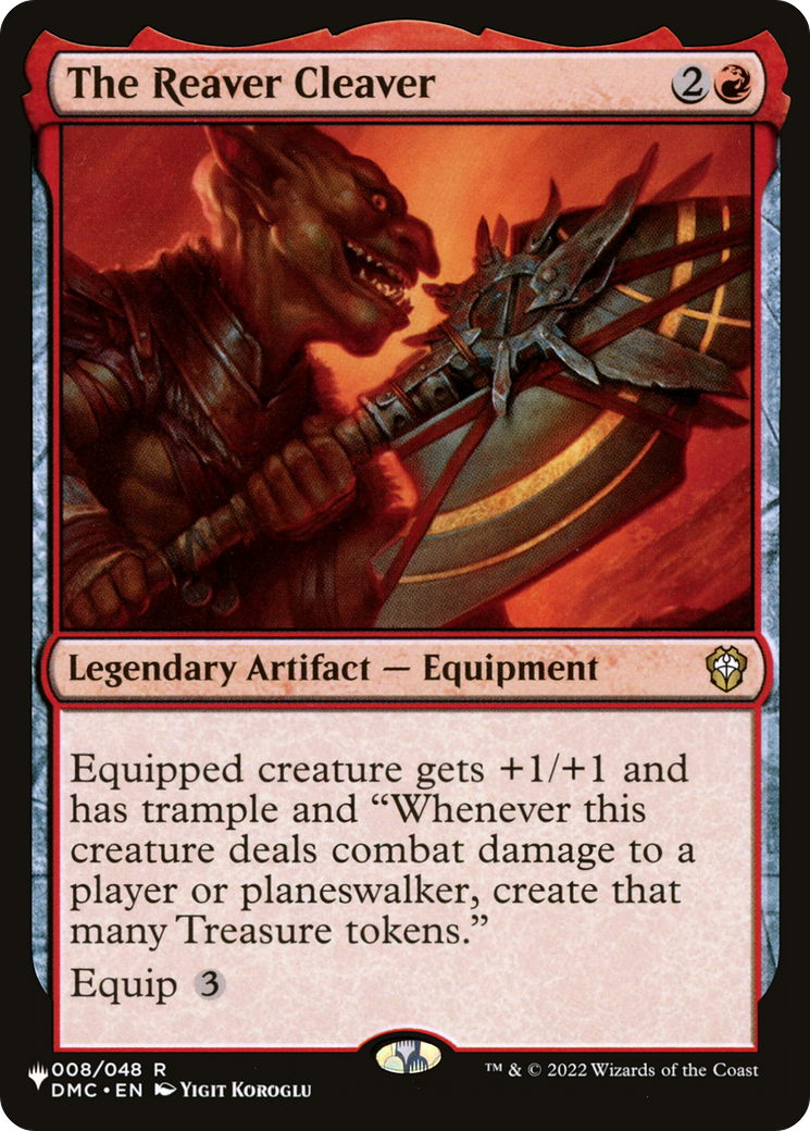 The Reaver Cleaver [The List] | Eastridge Sports Cards & Games