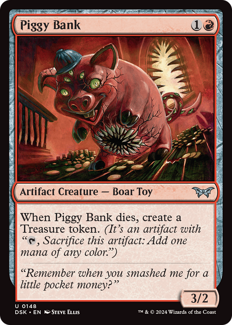 Piggy Bank [Duskmourn: House of Horror] | Eastridge Sports Cards & Games